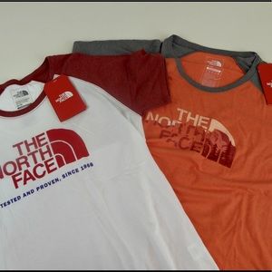 The North Face Baseball Tees 2 T-Shirt Set NWT